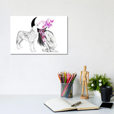 Butterfly Effect by Andrea Hrnjak - Wrapped Canvas Print