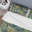 Ensemble de housse de couette tropical vert doré - plantes tropicales-109144713