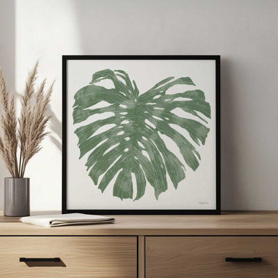 Tropical Philodendron by Molly Mattin Art Print