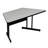 Adjustable Height Computer Table with Modesty Panel-13411067