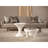 Table d'appoint Primitive - blanc doux