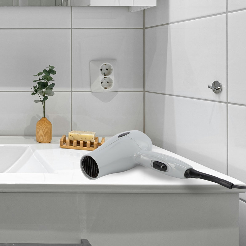 Conair 1875 Watt Mid Size Hair Dryer in Grey