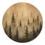 Goulart I - Art mural rond en bois Woodland-134336027-134336029