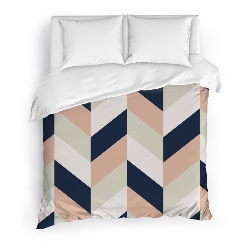 Harmony Polyester Twill Duvet Cover, King Duvet Cover + 2 Pillow Cases