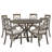 Cheshire 6 - Person Pedestal Dining Set