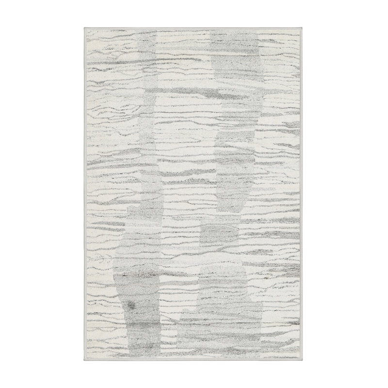 Tapis beige contemporain, Rectangle 8 pi x 12 pi