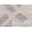 Hand Knotted Geometric Area Rug in Beige/Gray-187549734