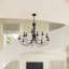 Grand lustre 2 niveaux 12 lumières bronze-2138923547-2138923544