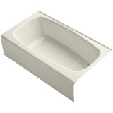 Seaforth™ 54" x 30" Alcove/Tile in Soaking Cast Iron Bathtub