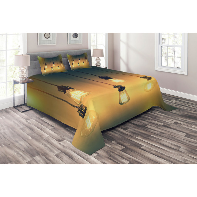Eclectic Polyester Coverlet