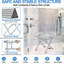 Siège de chaise de douche pliable