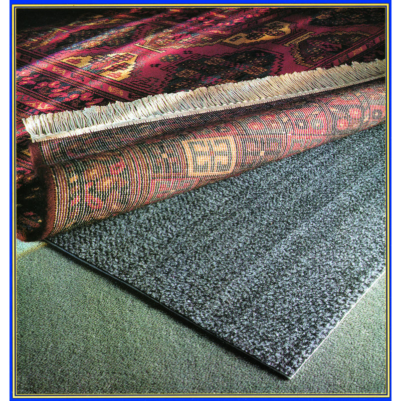 Sous-tapis antidérapant réversible Barella (0,25 po), Rectangle 4 pi x 6 pi