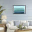 Cadre flottant dégradé bleu sarcelle dégradé, design par Allie Corbin-142405275-142405273
