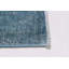 Tapis unique en laine 9 pi 8 po x 13 pi 3 po bleu Heyburn