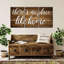 «It's No Place Like Home», reproduction sur toile-93059201