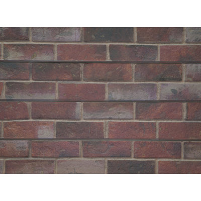 Brick Textured Slatwall (24" H x 48" L Panels)