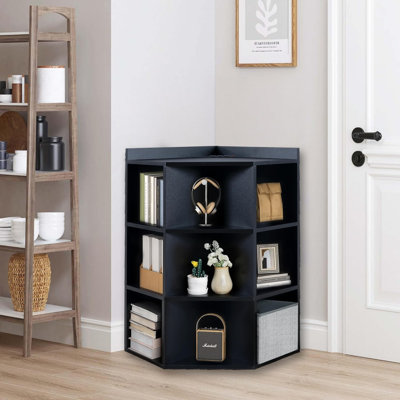 Armoire de coin Birta avec ports USB et prises de courant