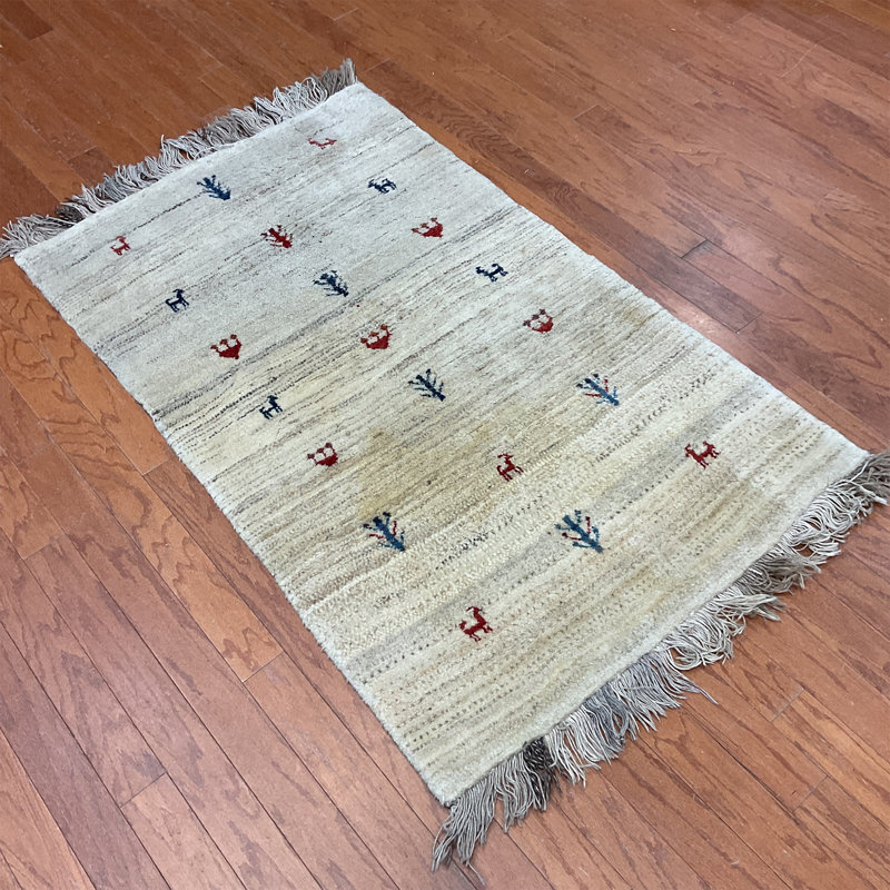 Handmade Gabbeh Wool Rug