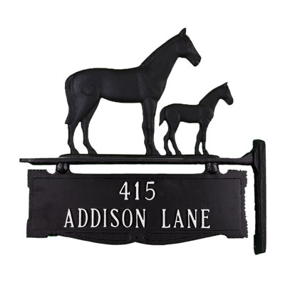 1-Line Lawn Address Sign