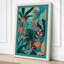 Tropical Garden Pattern Botanical - Wrapped Canvas-2027981395-2027981385