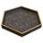 LLB- Hexagon tray - Roxy Leopard
