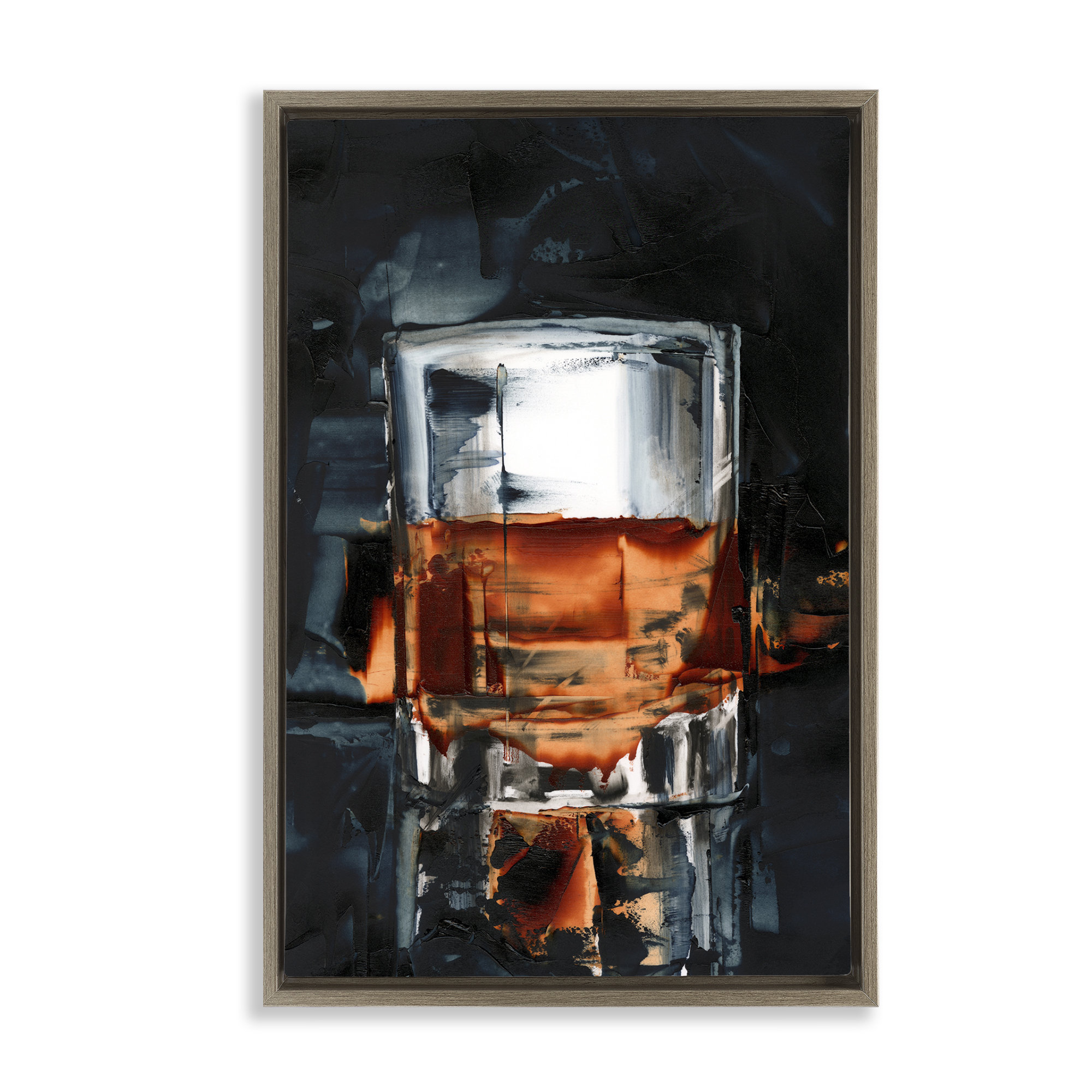 Lark Manor™ Whiskey On Rocks Framed Floater Canvas by Ethan Harper ... Lark Manor™ Whiskey On Rocks Framed Floater Canvas by Ethan Harper ...