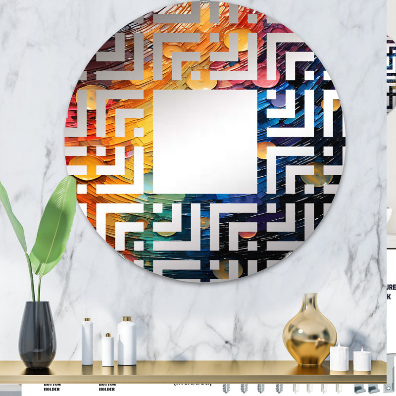 Circle Mirror, 31.4" x 31.4"