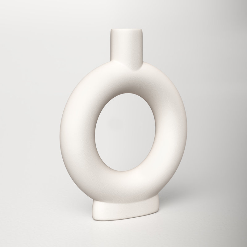 Roderick 9.2'' Handmade Ceramic Table Vase