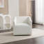 Fauteuil demi-tonneau pivotant à 360 ° Nice