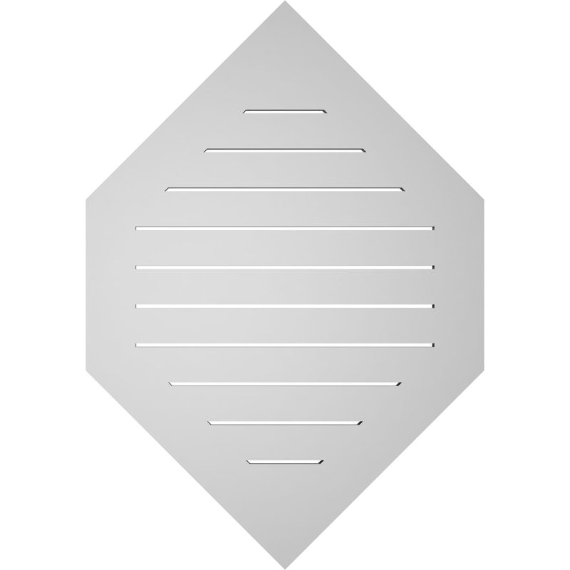 Pente verticale verticale en uréthane Signature, H 1 po x l 28 po x L 40 po
