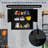 Heavy Duty Steel Wall Cabinet, with Lock and Shelves