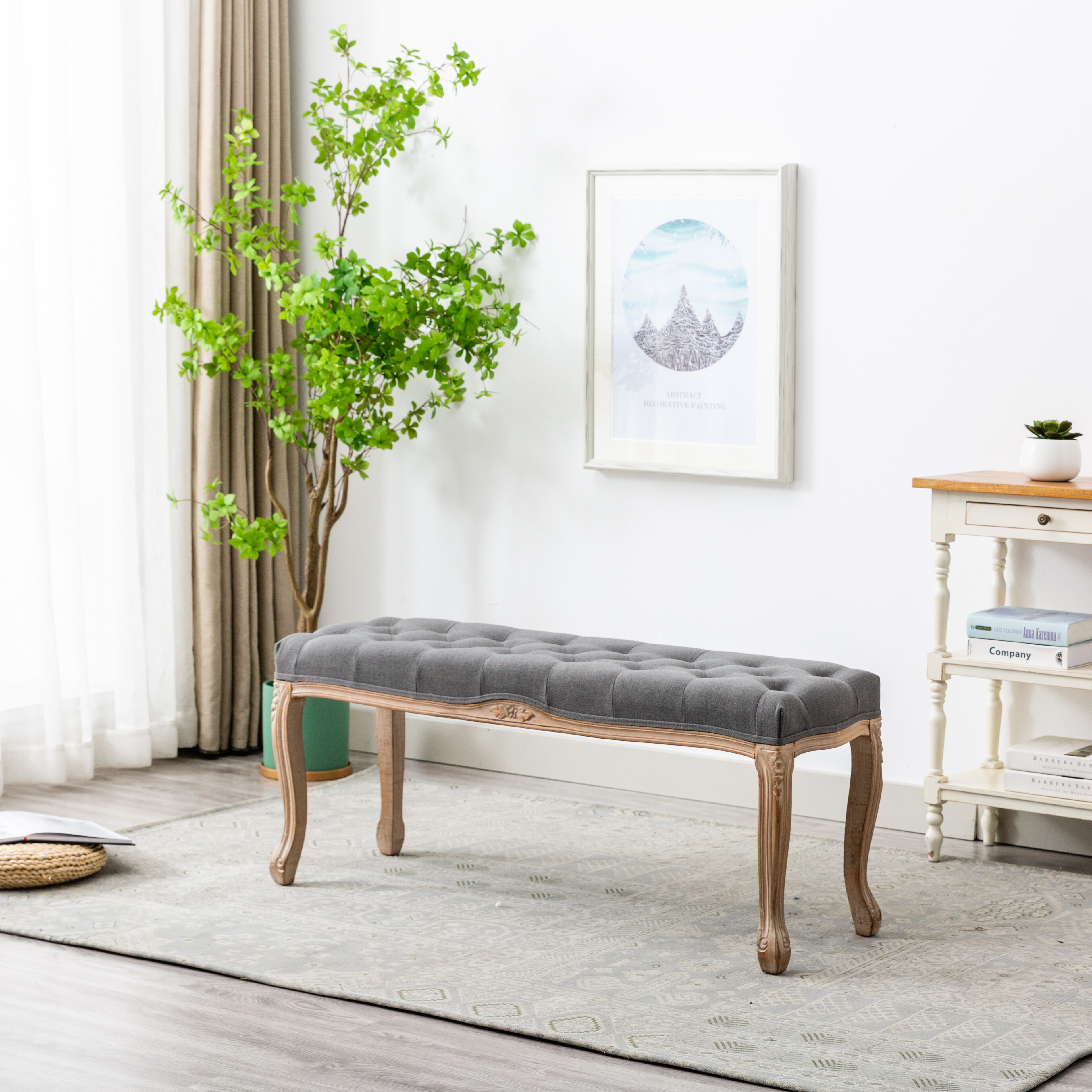 One Allium Way Upholstered Bench | Wayfair