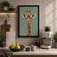 Giraffe Portrait Modern - Wrapped Canvas-482920354-482920378