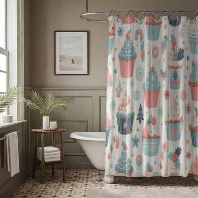 Rideau de douche standard 1 pièce Gentle Holiday