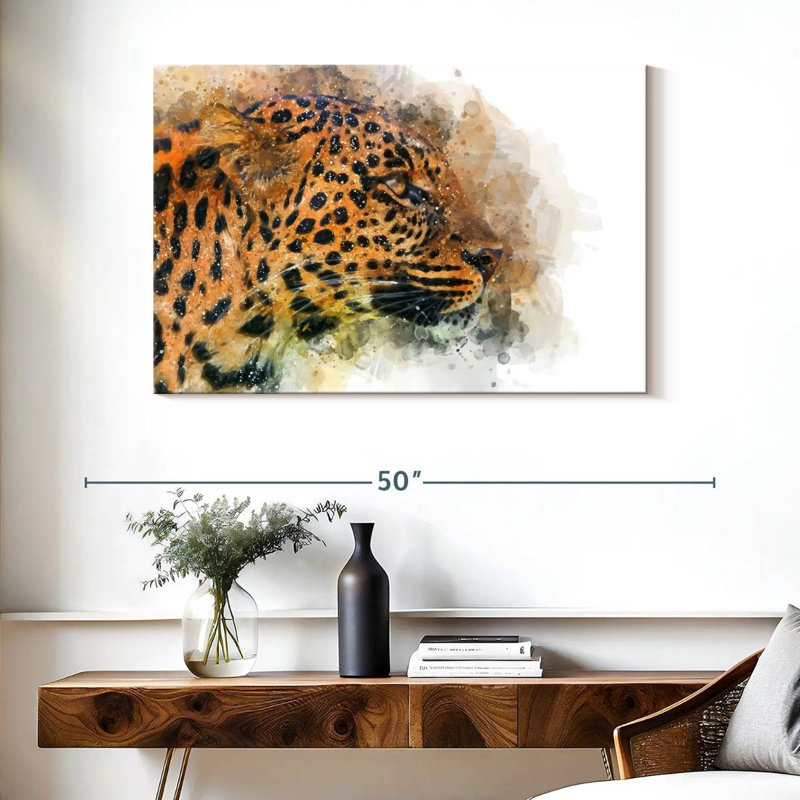 Brampt Wild Cat, 26" H x 39" W