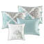 Housse de lit de jour 6 pièces - housse réversible pour lit simple 1, 3 taies décoratives, coussin décoratif, style frais moderne
