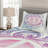 Groovy Polyester Floral Coverlet-41895377