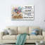 Ensemble de 1 tableau sur toile en forme de cœur de livre-129265536-129265537