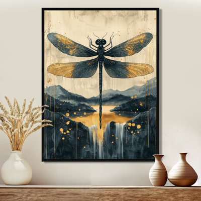 Kohan Dragon Whisper Of The Marsh - Dragonfly Large Wall Art