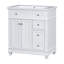 Meuble-lavabo simple 29,5 po avec plateau en résine Sundos