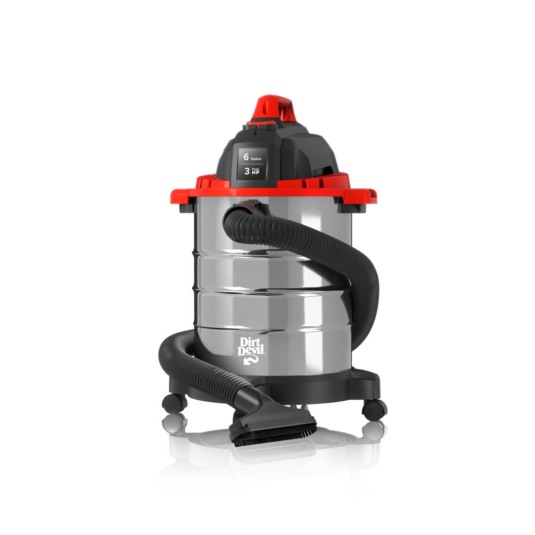 Dirt Devil 6 Gallon Wet/dry Vacuum Cleaner Sd66000 Dirt Devil