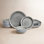 Asher Stoneware Dinnerware Set - Service for 4