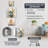 Kalimah Metal Wall Clock
