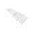MEBO 72'' White Reinforced Acrylic Rectangular Bathroom Sink with Faucet and Overflow