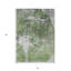 Tapis intérieur gris lavable abstrait 5 pi x 8 pi