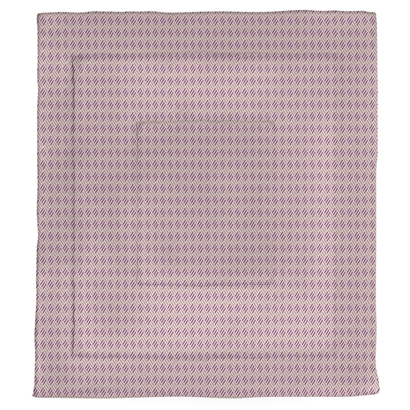 Édredon réversible simple Katelyn Elizabeth, Édredon simple, Mauve
