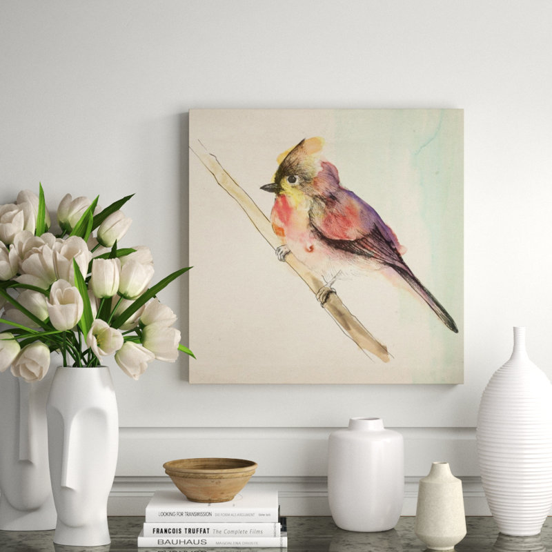 Pretty Little Bird I Print by Michelle Bennett, Outdoor, 30" H x 30" W x 1.5" D