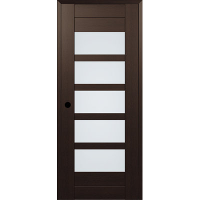 Avon 07-07 Diy-friendly Paneled Solid Manufactured Wood And Glass Prefinished Standard Door