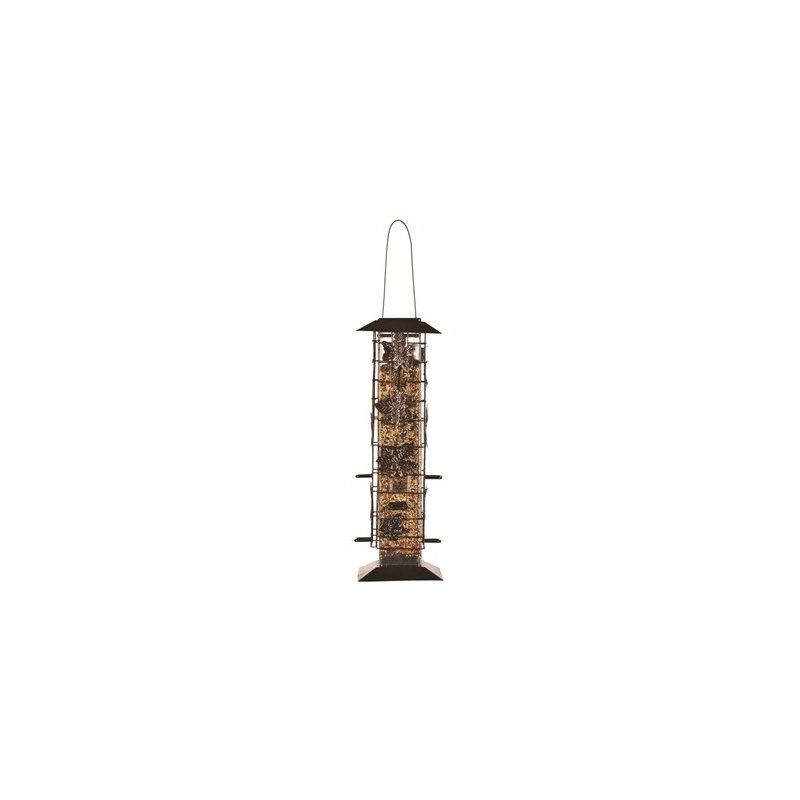 Metal Hanging Tube Bird Feeder