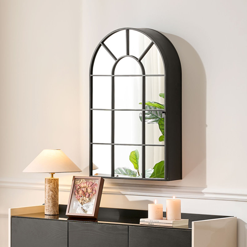 50mm W 80mm H Wall Mounted Required Medicine Cabinet Mirror